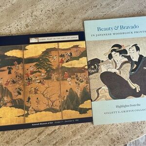 Japanese Art Catalogs - set of 2